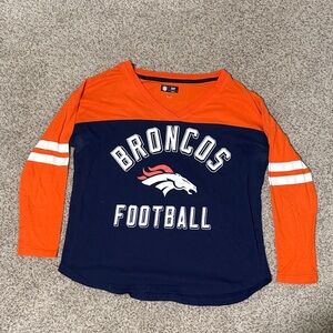 NFL Women’s M Broncos Long Sleeve Tee
